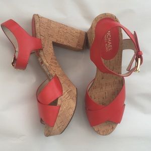 Michael Kors Natalia platform. Size 9.5